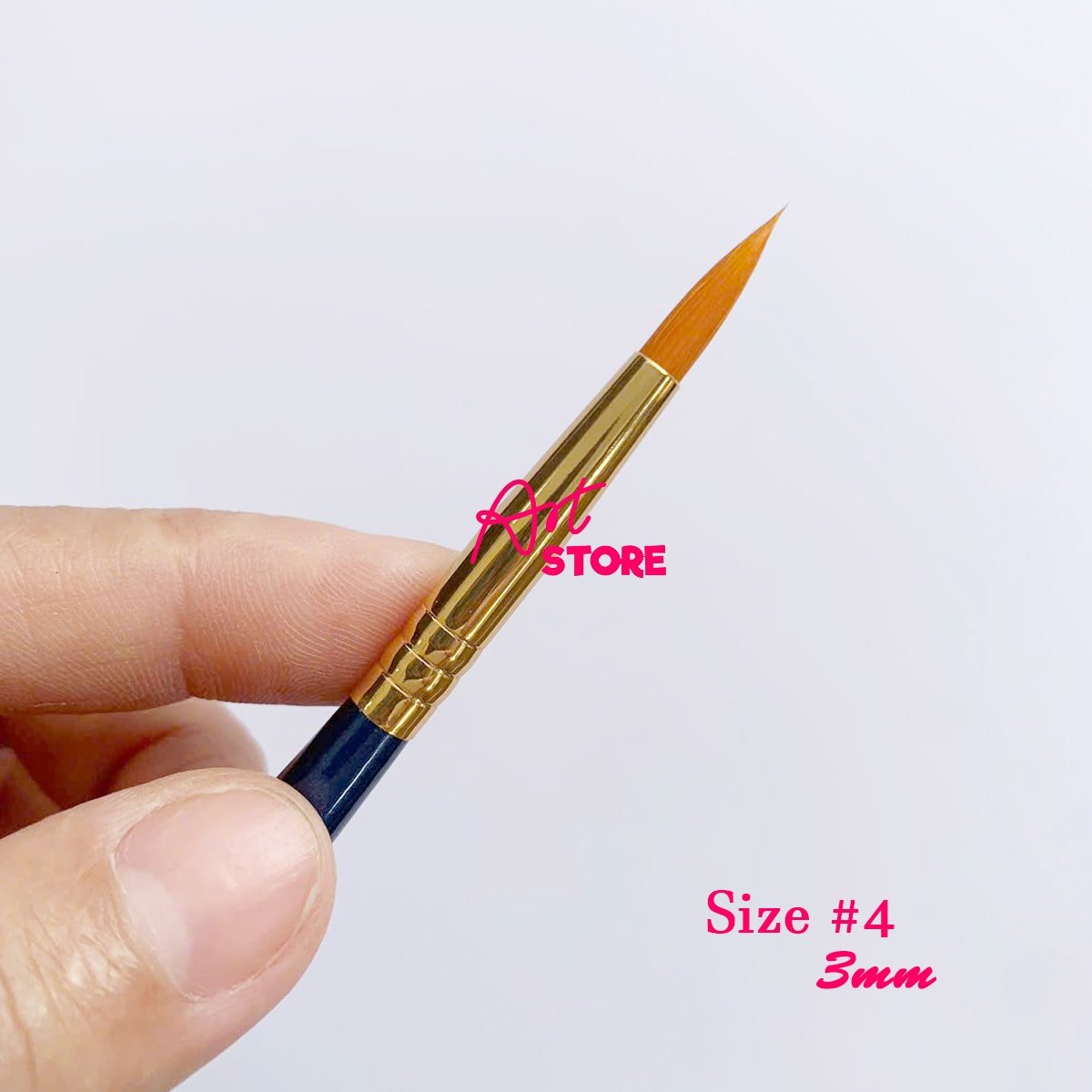 Full Size Cọ Nhọn Vẽ Màu Acrylic, Cọ Vẽ Sơn Dầu Sunway 3001