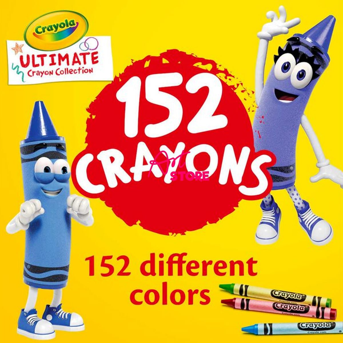Bộ sưu tập bút chì màu Ultimate 152 Màu - Ultimate Crayon Collection, 152 Count Crayons
