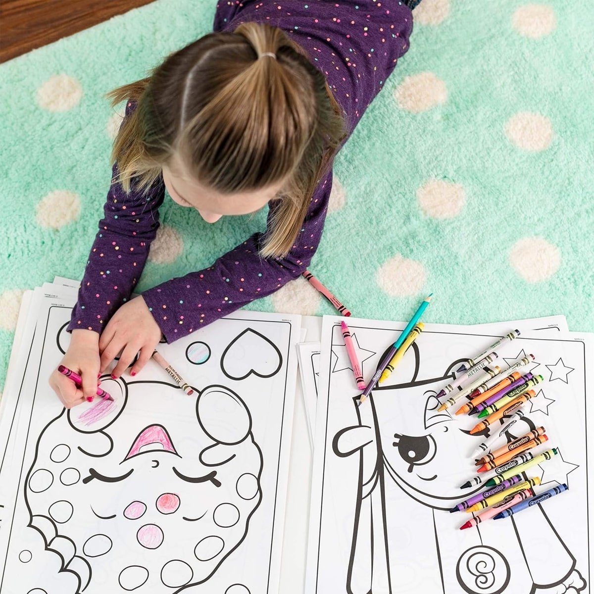 Bút Sáp Màu Crayola Crayons - 8Màu 16Màu 24Màu 64Màu