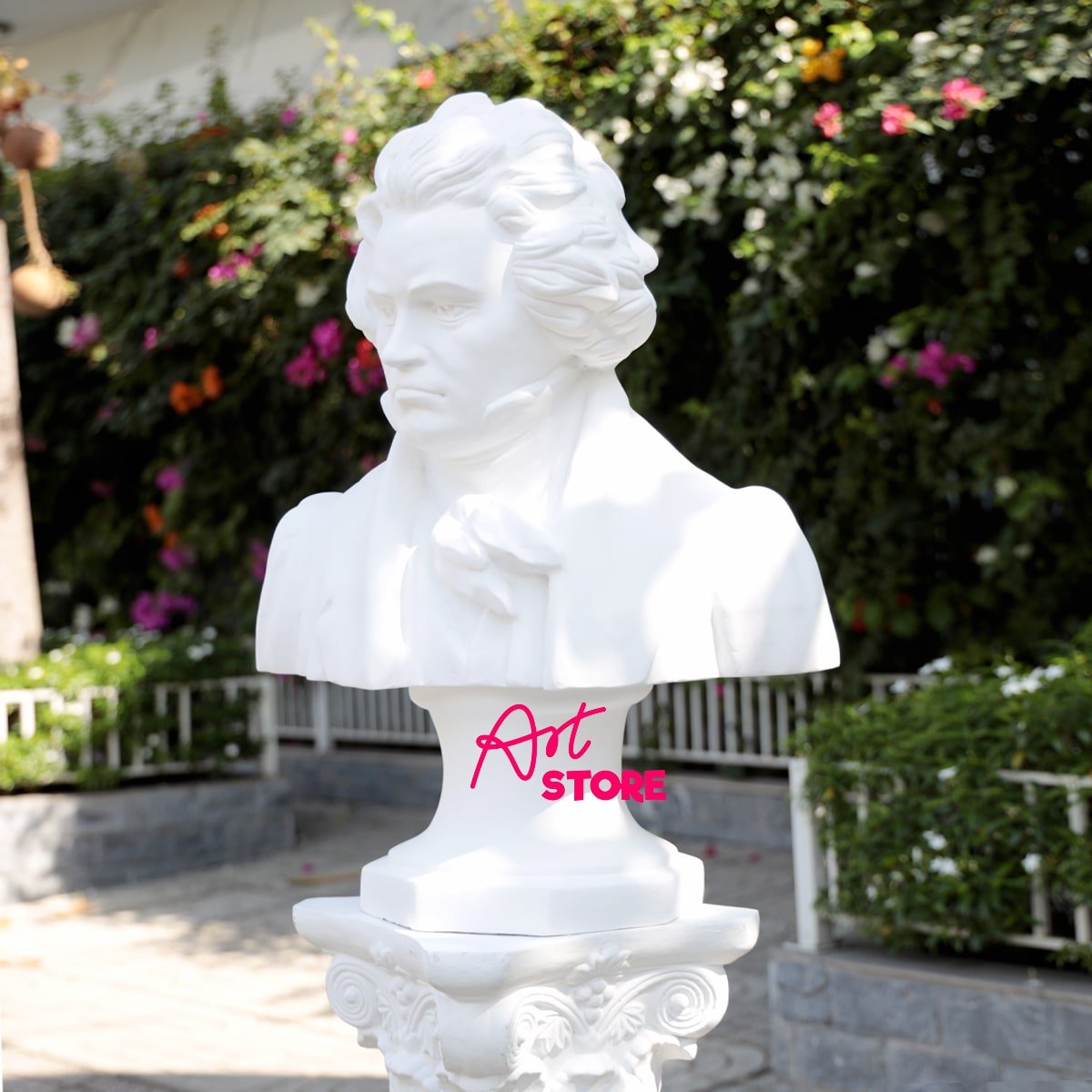 Chân Dung Tượng Thạch Cao Nhà Soạn Nhạc Beethoven MS135