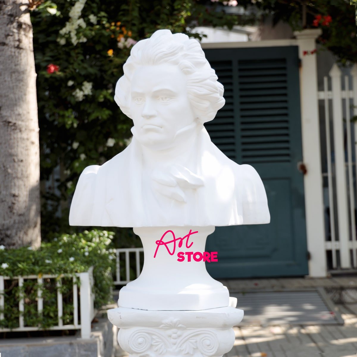 Chân Dung Tượng Thạch Cao Nhà Soạn Nhạc Beethoven MS135