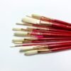 Cọ Vẽ Lông Heo Dài Đầu Lưỡi Mèo Chuyên Dụng Cho Sơn Dầu & Acrylic – Cọ Nhật Lith Lynna A001LFR