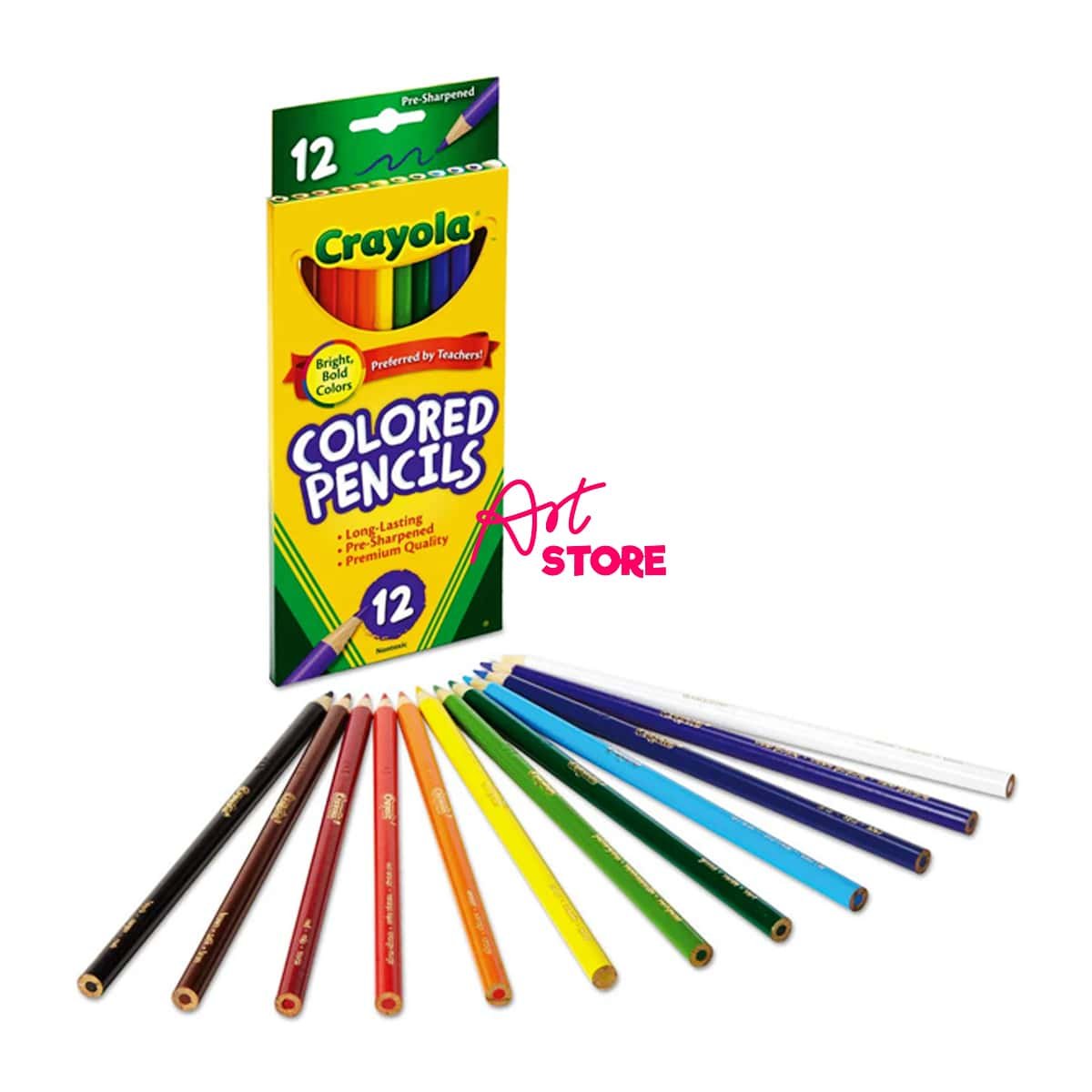 Crayola Bút Chì Màu Chính Hãng – Siêu Mịn – Màu Chuẩn – Quà Tặng Cho Bé