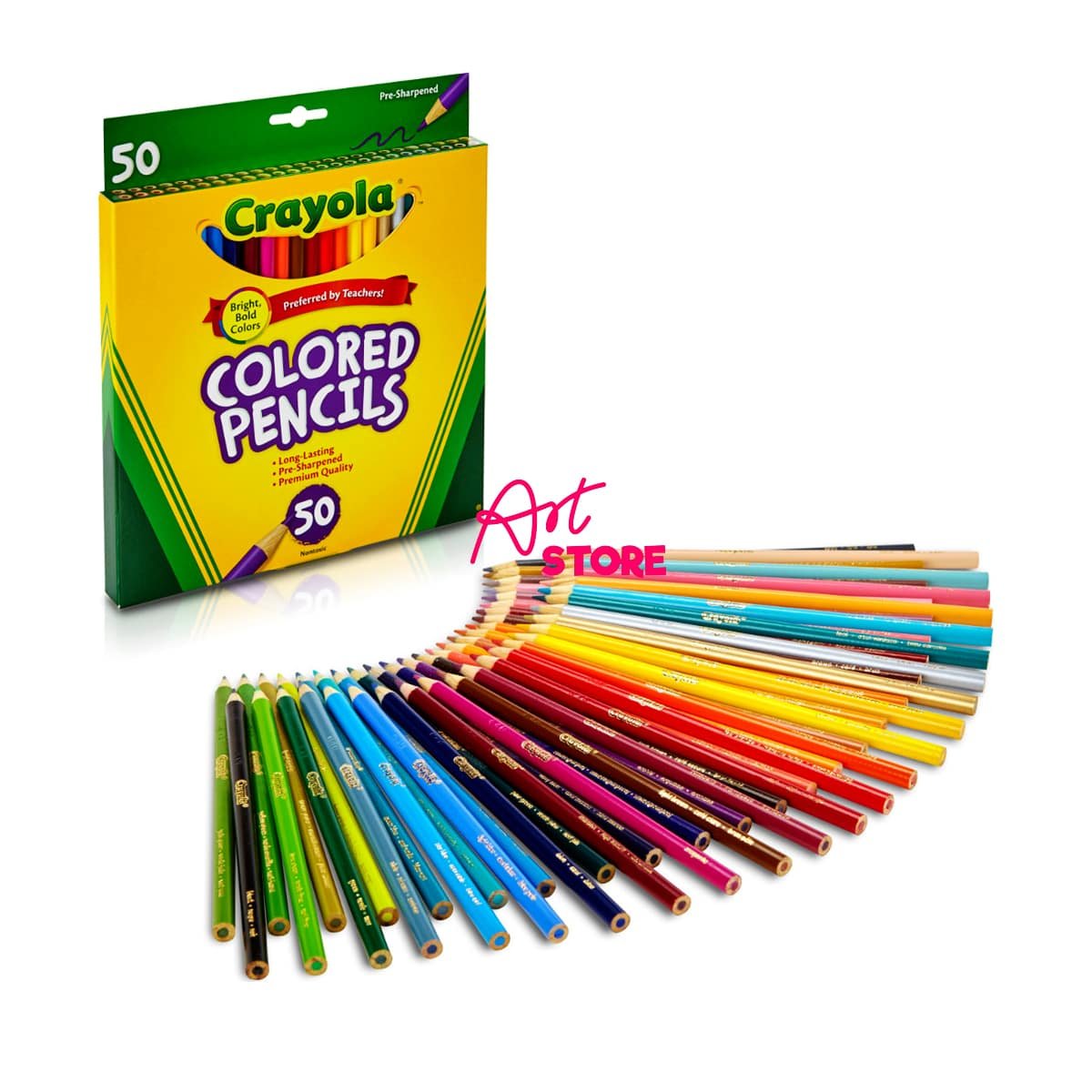 Crayola Bút Chì Màu Chính Hãng – Siêu Mịn – Màu Chuẩn – Quà Tặng Cho Bé