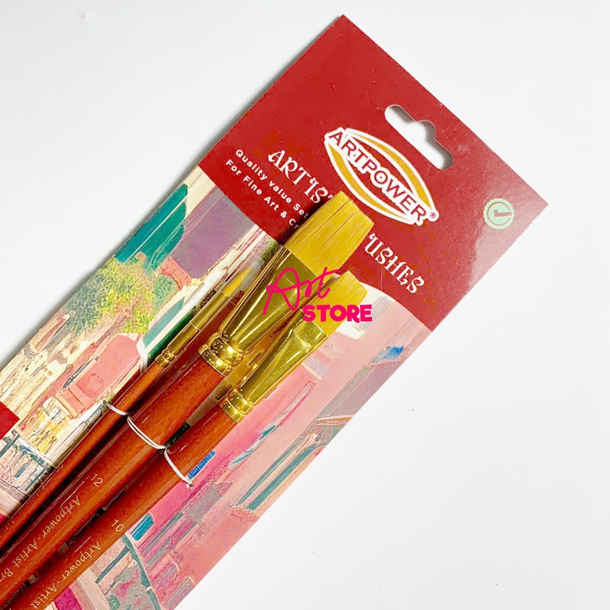 Bộ Cọ Vẽ Acrylic ArtPower MA129 – Vẽ Tường & Trang Trí - 3pcs