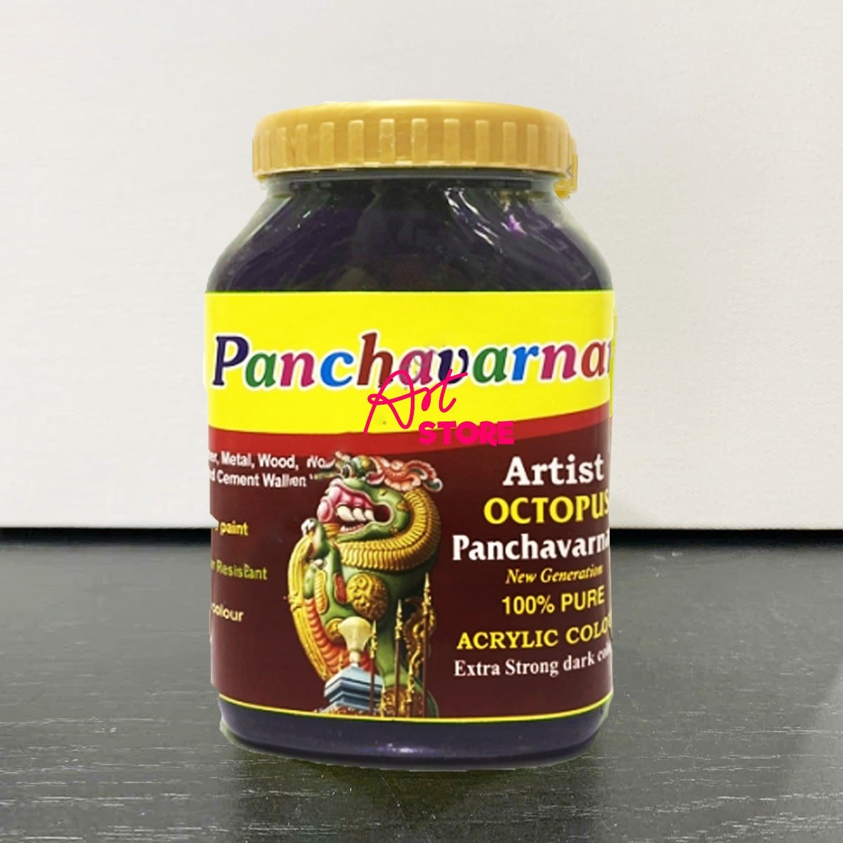 Màu Acrylic Panchavanam 1 Lít – Màu Sơn Tượng Ấn Độ