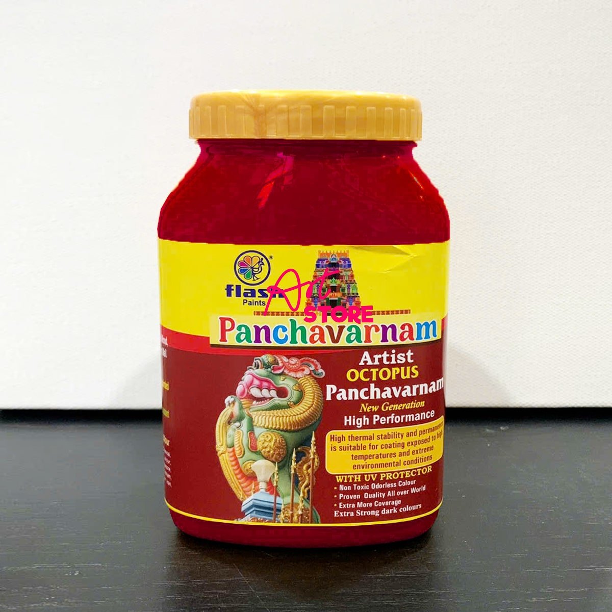 Màu Acrylic Panchavanam 1 Lít – Màu Sơn Tượng Ấn Độ