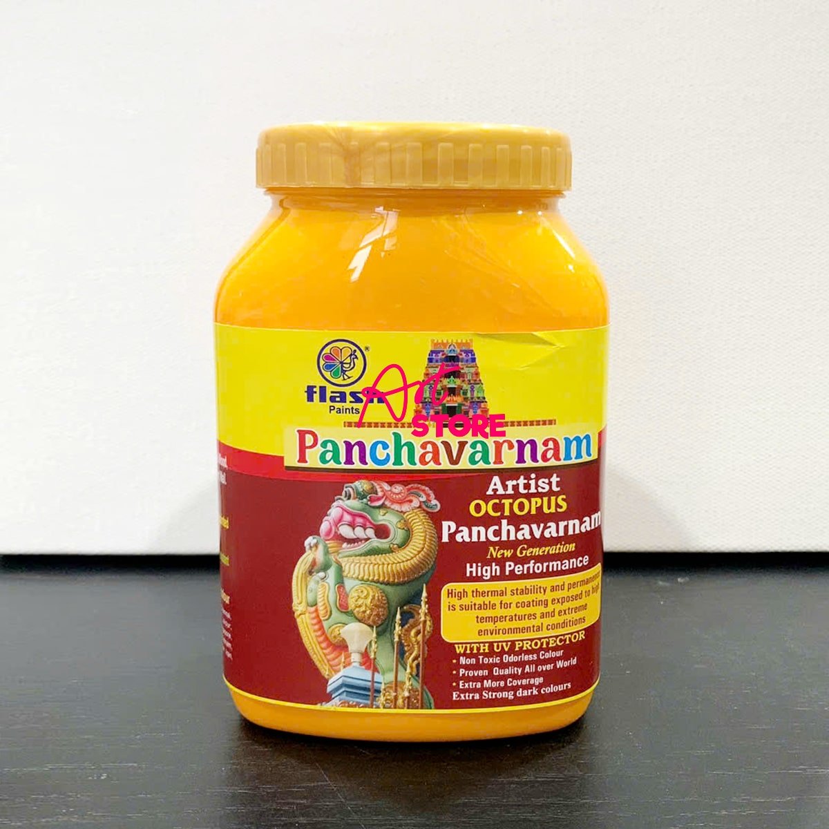 Màu Acrylic Panchavanam 1 Lít – Màu Sơn Tượng Ấn Độ