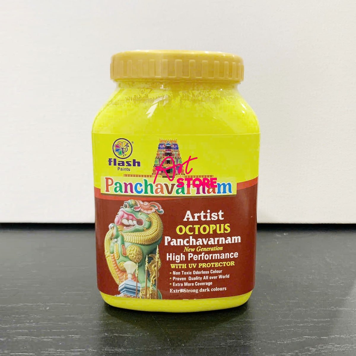 Màu Acrylic Panchavanam 1 Lít – Màu Sơn Tượng Ấn Độ