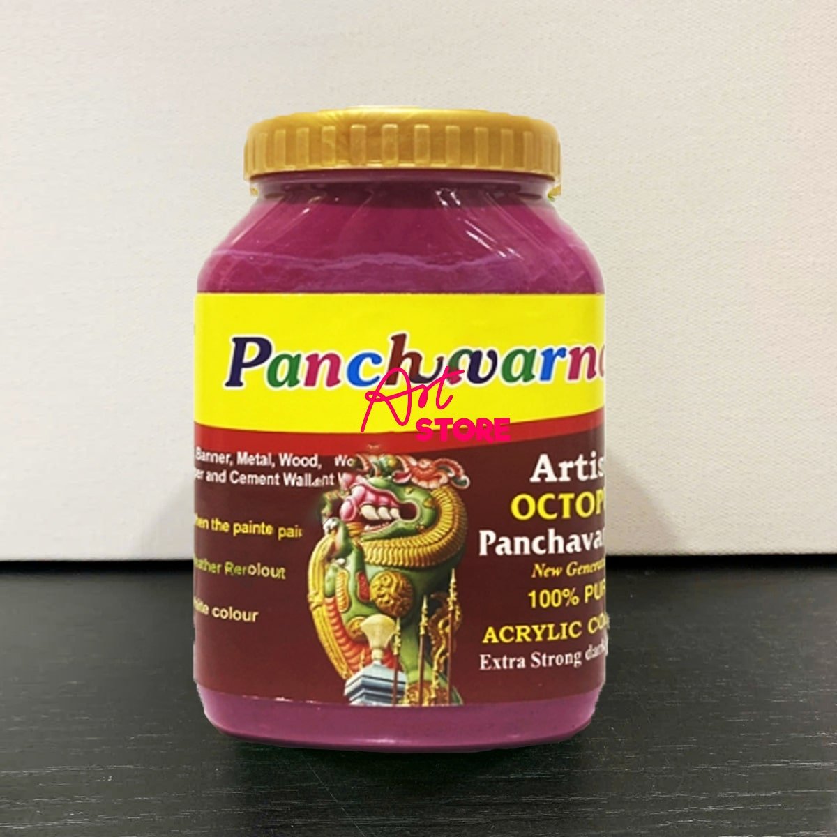 Màu Acrylic Panchavanam 1 Lít – Màu Sơn Tượng Ấn Độ