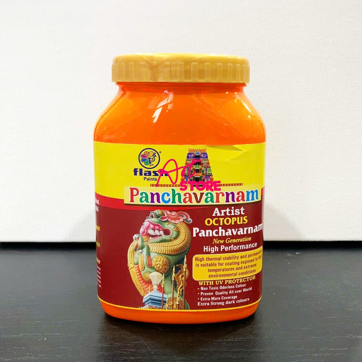 Màu Acrylic Panchavanam 1 Lít – Màu Sơn Tượng Ấn Độ