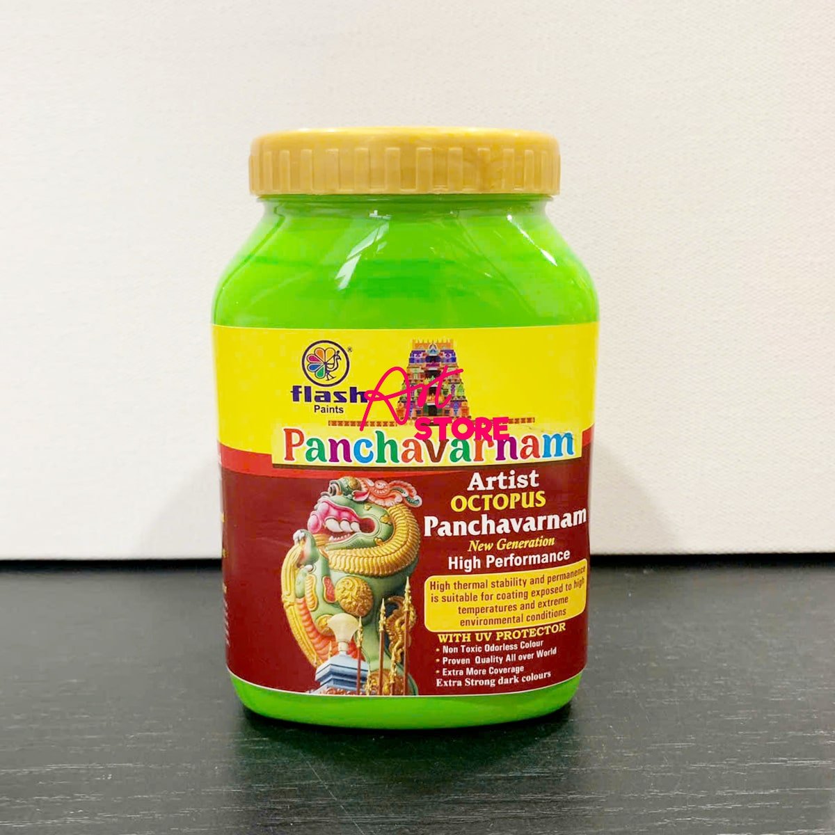 Màu Acrylic Panchavanam 1 Lít – Màu Sơn Tượng Ấn Độ