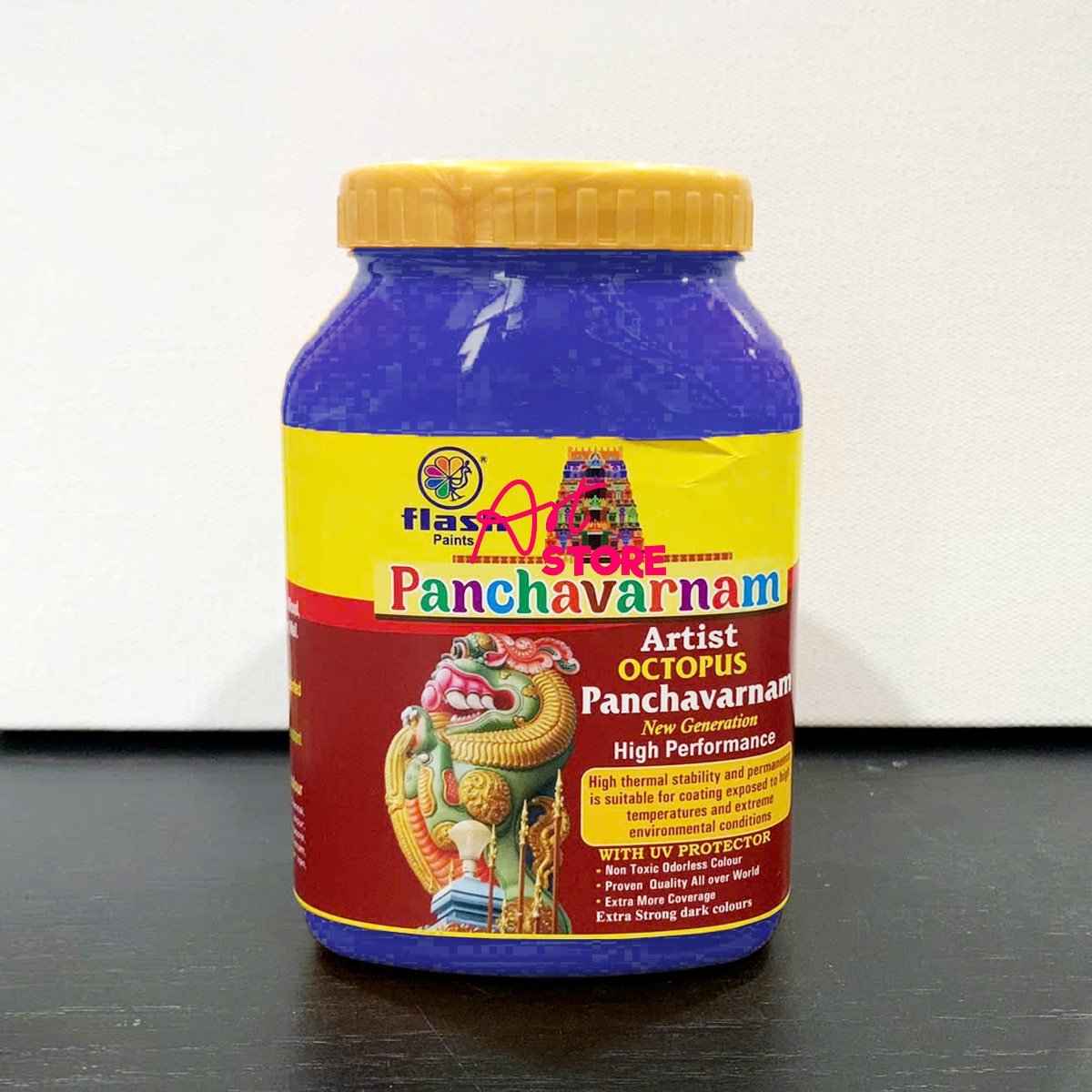 Màu Acrylic Panchavanam 1 Lít – Màu Sơn Tượng Ấn Độ