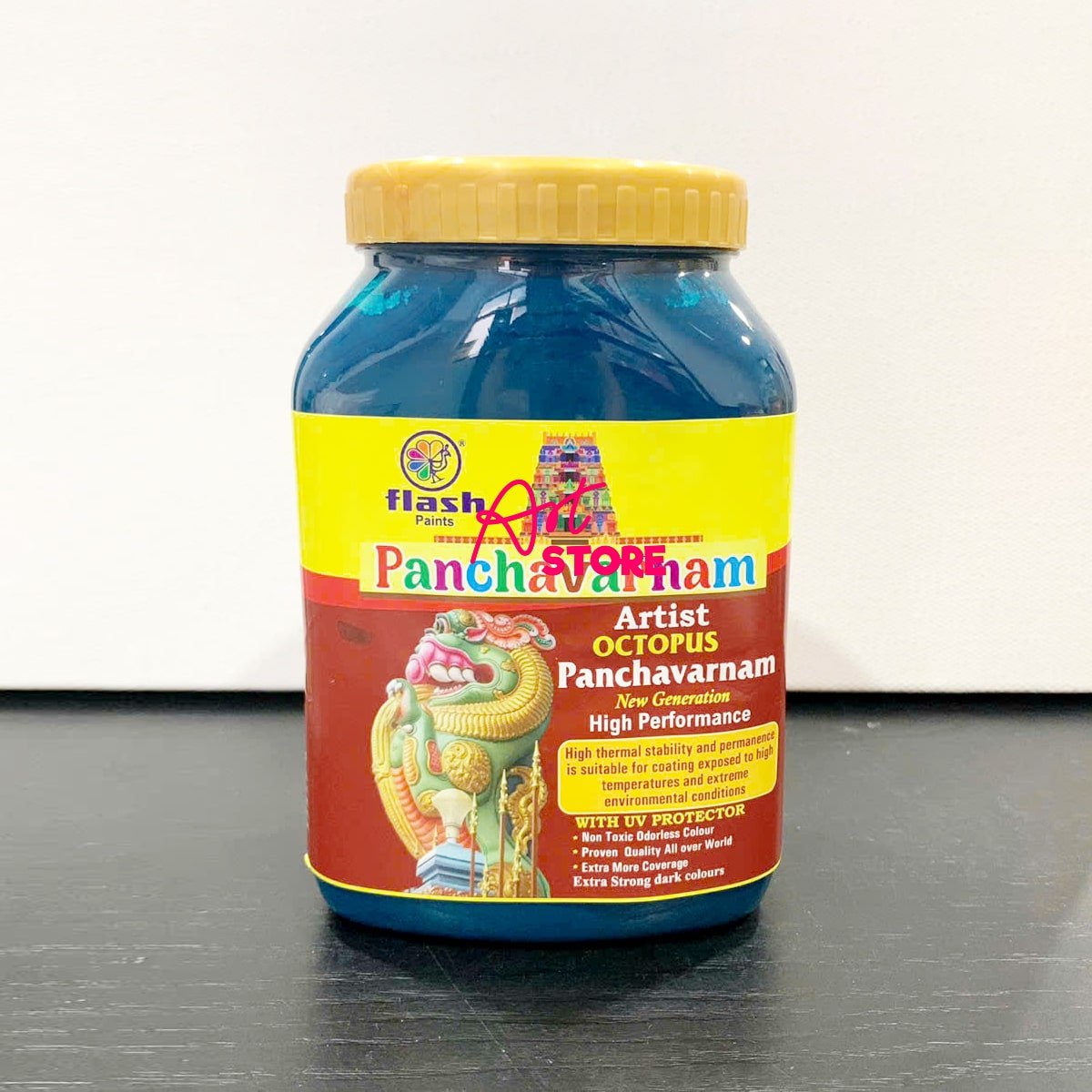 Màu Acrylic Panchavanam 1 Lít – Màu Sơn Tượng Ấn Độ