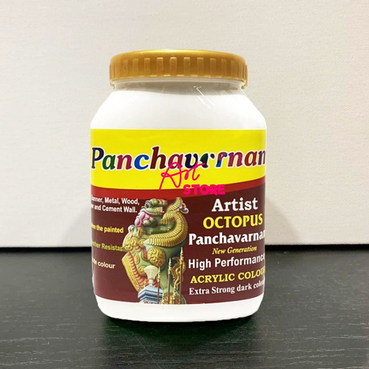 Màu Acrylic Panchavanam 1 Lít – Màu Sơn Tượng Ấn Độ