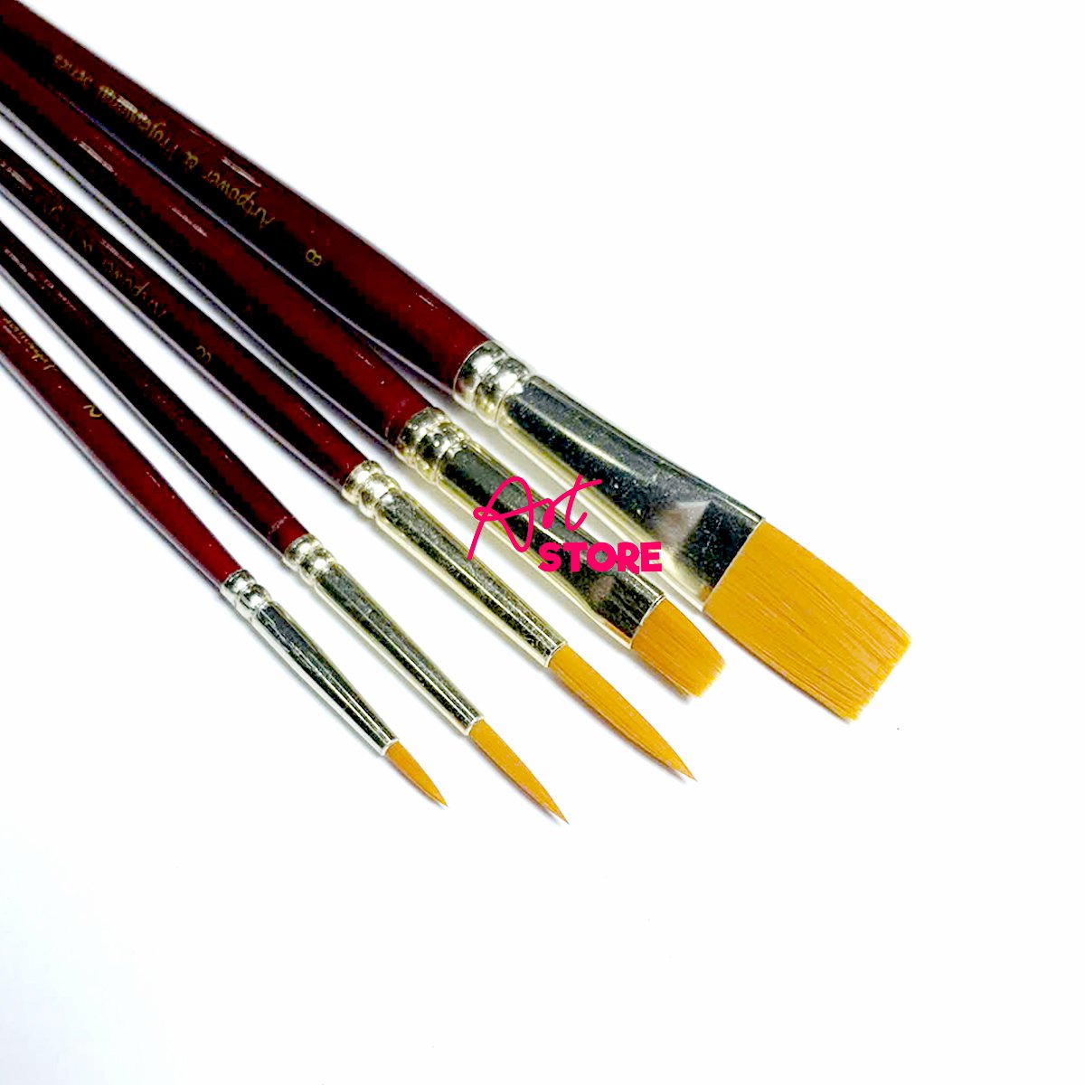 Bộ Cọ Vẽ Art Power 5 Cây MA121 – Lông Mềm, Nét Chuẩn, Dành Cho Người Mới Học Vẽ