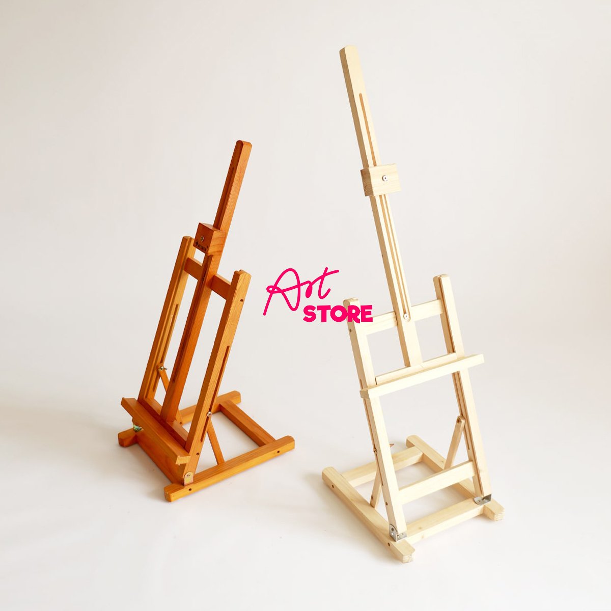 Giá Vẽ Gỗ Để Bàn Khổ A2 – Cao 80cm