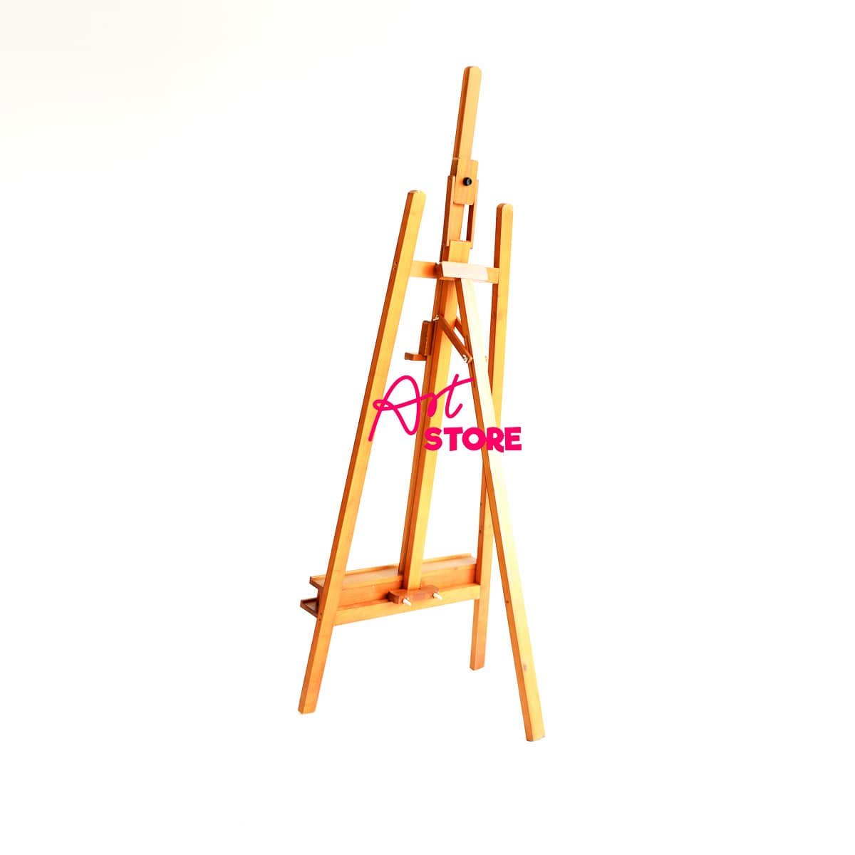 Giá Vẽ Khung Gỗ Cao Cấp GV165 – Điều Chỉnh Độ Nghiêng, Chắc Chắn, Đẹp Chuẩn Studio