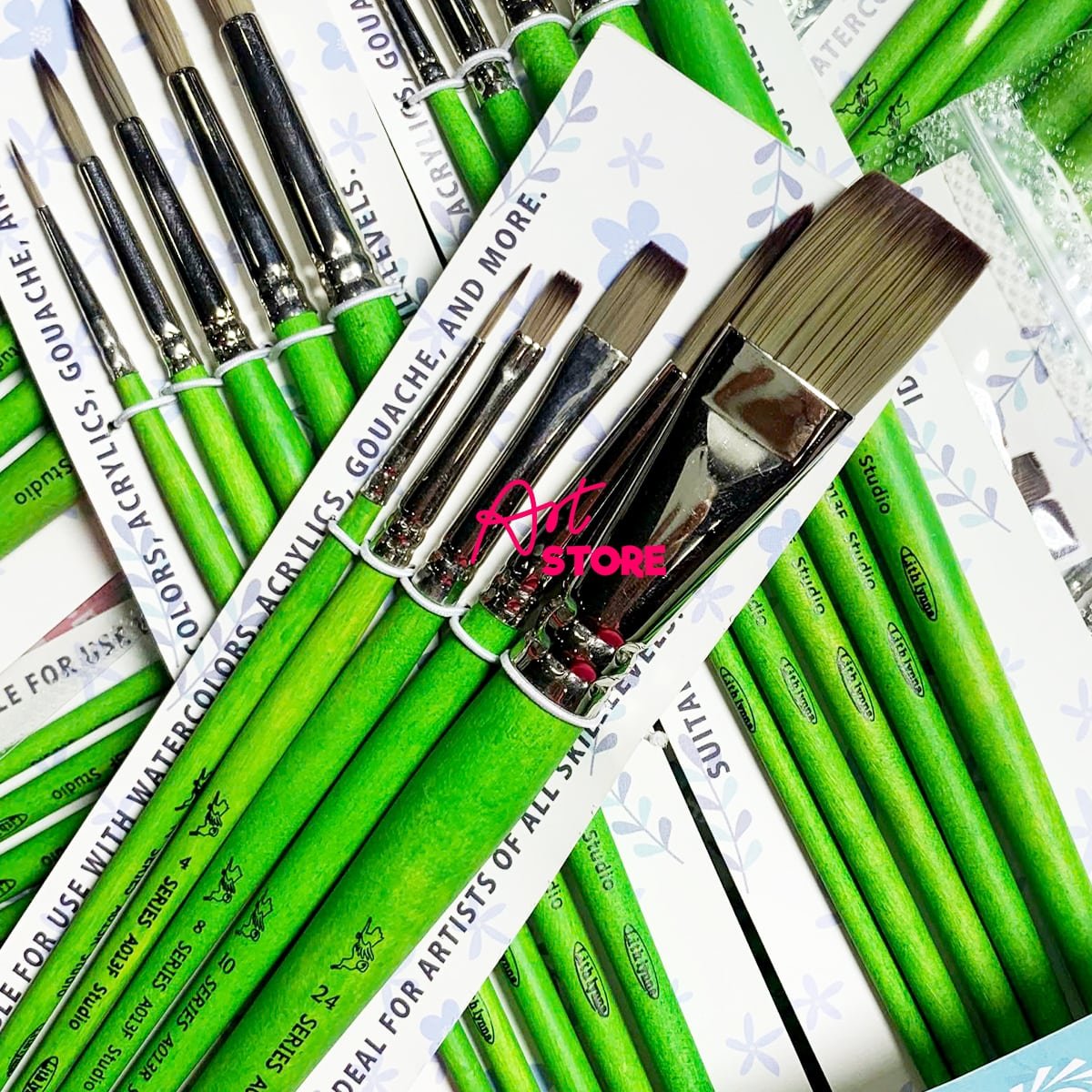 Bộ Cọ Tỉa, Cọ Dẹp Cao Cấp Lith Lynna A013M – 5pc