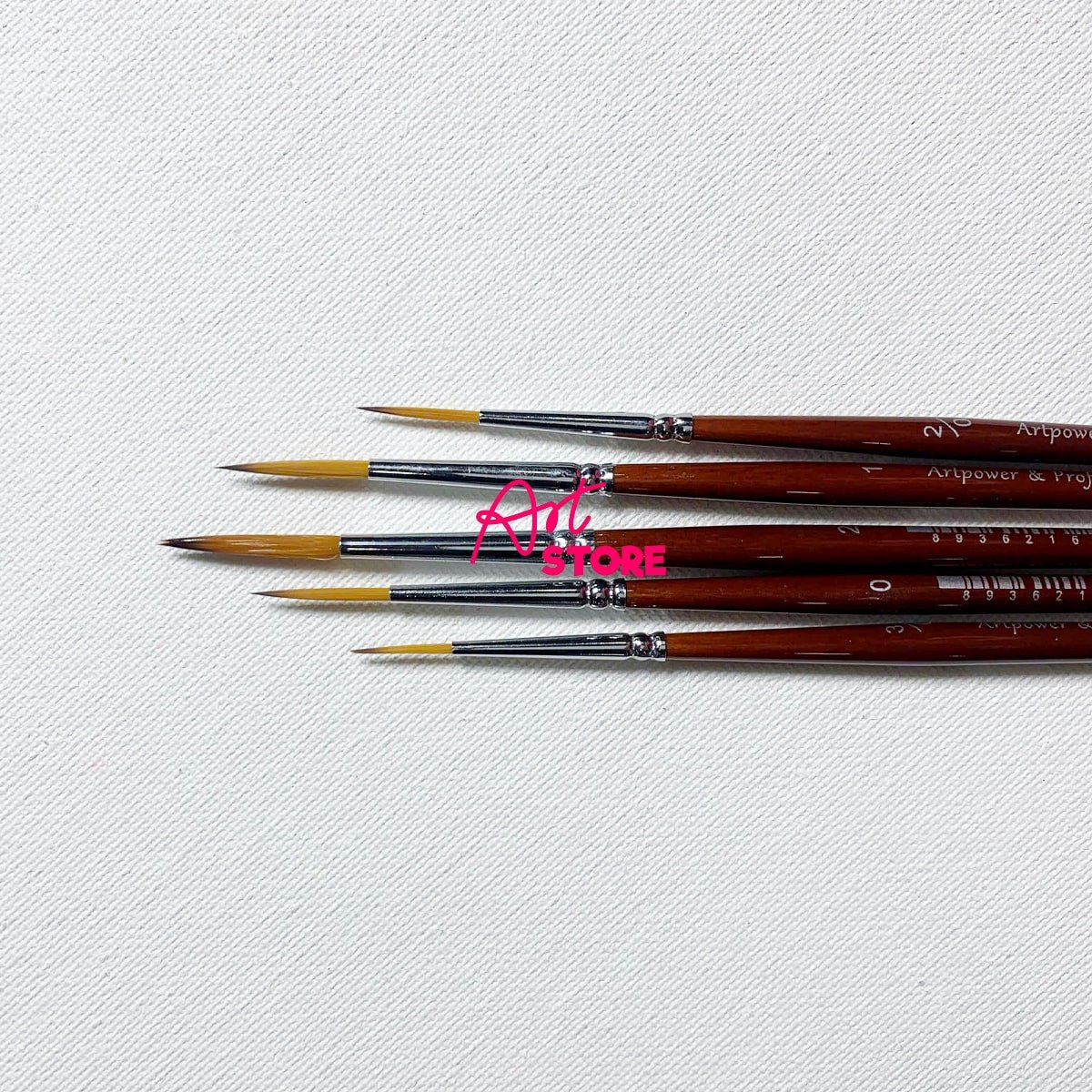 Cọ Tỉa Lông Dài MA102 ArtPower – Cọ Vẽ Nét Mảnh, Đủ Size, Vẽ Line Chuẩn