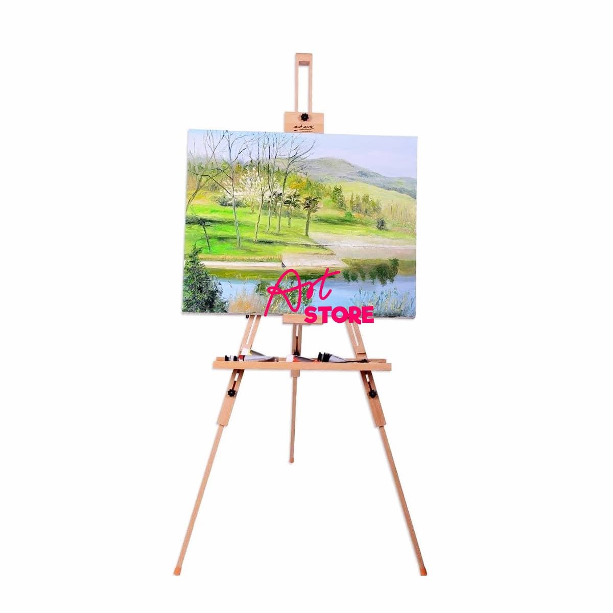 Giá Vẽ Cao Cấp Gấp Gọn Mont Marte Tripod Easel H.D. Beech MEA0001C