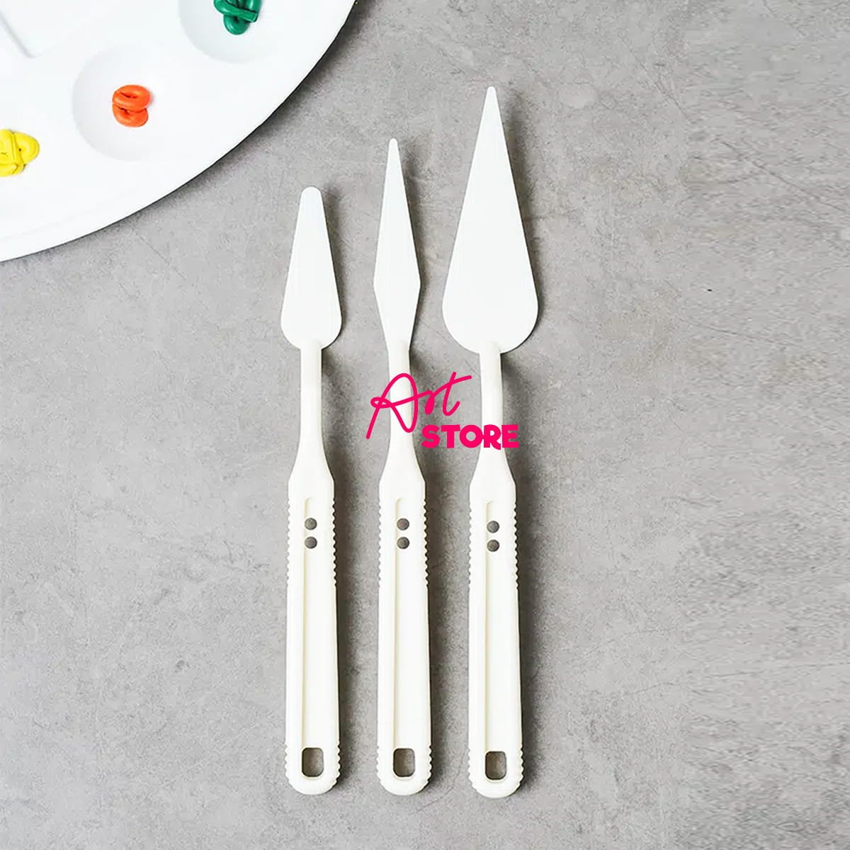 Bộ 3 Dao Vẽ Munkyo Cao Cấp – Dụng Cụ Vẽ Sơn Dầu, Acrylic Chuyên Nghiệp