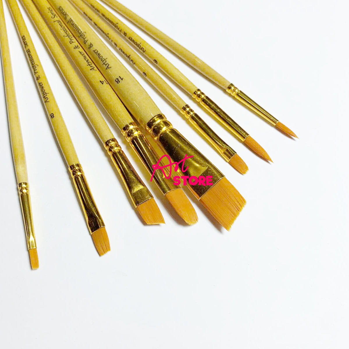 Bộ Cọ Vẽ Lông Mềm Art Power MA119 - 8pcs